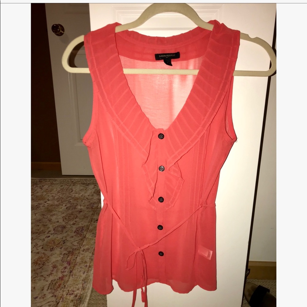 Pink Banana Republic Blouse